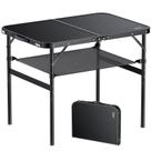 Mesa de camping dobrável portátil Anbte 91 x 61 cm