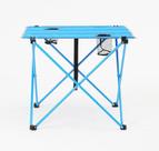 Mesa De Campismo Portátil 53x61x51cm Azul Klimber Mesa De Campismo Portátil 53x61x51cm Azul Klimber