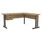 Mesa De Canto Com Gaveteiro 170x150 cm Versatil 1170A Itapua Kappesberg