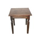 Mesa De Canto Cora Em Madeira De Demolição - Cód 2082 Mesa De Canto Cora Em Madeira De Demolição - Cód 2082