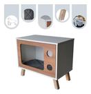 Mesa de Canto Gato e Cachorro Pet MDF TV Mesa de Canto Gato e Cachorro Pet MDF TV
