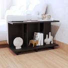 Mesa de Canto Lateral Apoio Sofá Minimalista Preto