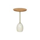 Mesa de Canto Lateral e Apoio 65 cm Ello Fendi e Champanhe Meu Móvel de Madeira Mesa de Canto Lateral e Apoio 65 cm Ello Fendi e Champanhe Meu Móvel de Madeira