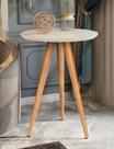 Mesa De Canto Mesinha Apoio Sofá Aparador Lateral Sala Decor Classic Off White