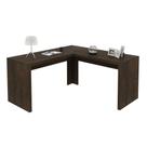 Mesa de canto para Home Office ME4116 Rústico - Tecno Mobili Mesa de canto para Home Office ME4116 Rústico - Tecno Mobili