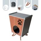 Mesa de Canto Pet para Gato e Cachorro em MDF Luxo Mesa de Canto Pet para Gato e Cachorro em MDF Luxo