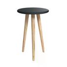 Mesa de Canto Theo com Pés Madeira Natural - Reller Móveis