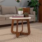 Mesa de Centro 100% MDF Jasmin Marrom Cedro