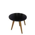 Mesa De Centro 1246 Avozzani Preta Lateral Pequena