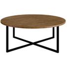 Mesa de Centro Aço Preto 27856 Linha Complementos Vermont Artesano