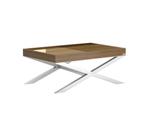 Mesa de Centro Charm Aço Prata Várias Cores Tam G - Datelli Design Mesa de Centro Charm Aço Prata Várias Cores Tam G - Datelli Design