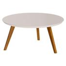 Mesa De Centro Classic Redonda Off White - Imcal