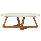Mesa de Centro Classic Tebarrot Cor Off White Nature