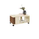 Mesa De Centro compacta com Mesa para Notebook Prática EDN