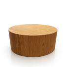 Mesa De Centro Cone Redonda Cilíndrica 90 cm Madeira Freijó Mesa De Centro Cone Redonda Cilíndrica 90 cm Madeira Freijó