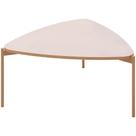 Mesa De Centro Decorativa Industrial Trina D05 Off White