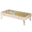 Mesa De Centro Decorativa Sala De Estar Harmony B01 Off White Champagne - Lyam Decor Mesa De Centro Decorativa Sala De Estar Harmony B01 Off White Champagne - Lyam Decor