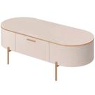 Mesa De Centro Decorativa Sala de Estar Orgânico Giverny D05 Off White - Lyam Decor Mesa De Centro Decorativa Sala de Estar Orgânico Giverny D05 Off White - Lyam Decor