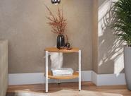 Mesa de Centro Desk Canela/Branco