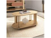 Mesa De Centro Em MDF Artely Mundi Cor Naturale Mesa De Centro Em MDF Artely Mundi Cor Naturale