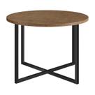Mesa de Centro Est Aço 27857 Linha Complementos Vermont Preto Artesano