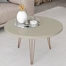Mesa de Centro Evolution Off White - Patrimar Móveis