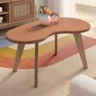 Mesa de Centro Flora 100% Mdf Terracota - Pnr Móveis Mesa de Centro Flora 100% Mdf Terracota - Pnr Móveis