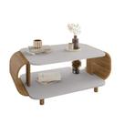Mesa De Centro Floripa Off White/Cinamomo - Bechara