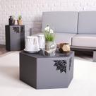 Mesa de Centro Holambra Preto Fosco