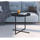 Mesa de Centro Industrial Volpi Média - Preto