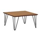 Mesa de Centro/Infantil Spectro 550x550x300 - Preto/Amêndoa