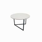 Mesa de Centro Jade Industrial Pés de Ferro Pronto Envio