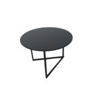 Mesa de Centro Jade Pé De Ferro Design Industrial Lançamento