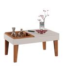 Mesa De Centro Lisy - Off White/Matte