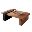 Mesa de Centro Luna Nature Preto - HB Móveis
