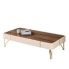 Mesa de Centro Miami Orgânica 132x31 -EdeCasaMoveis Mesa de Centro Miami Orgânica 132x31 -EdeCasaMoveis