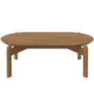 Mesa De Centro Oblonga Sala De Estar 06009 Cedro DCASA