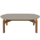 Mesa De Centro Oblonga Sala De Estar 06009 Off White Cedro Dcasa Mesa De Centro Oblonga Sala De Estar 06009 Off White Cedro Dcasa