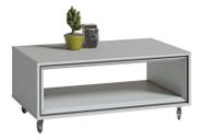 Mesa de Centro Ópera Branco Acetinado - Imcal Móveis