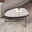 Mesa de Centro Orgânica Espelhada Alamanda JB Móveis Mesa de Centro Orgânica Espelhada Alamanda JB Móveis