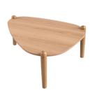 Mesa De Centro Organica Pes Madeira Hanover 28011 Artesano Hanover
