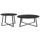 Mesa De Centro Para Sala De Estar 27941 Preto Artesano Preto