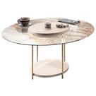 Mesa De Centro Para Sala Redonda Tampo Vidro Pés Aço Allure B01 Off White - Lyam Decor Mesa De Centro Para Sala Redonda Tampo Vidro Pés Aço Allure B01 Off White - Lyam Decor