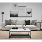 Mesa de Centro Retangular Industrial Line Devan Móveis