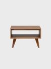 Mesa de Centro Retro 60cm Mdf Freijó - On Móveis Mesa de Centro Retro 60cm Mdf Freijó - On Móveis