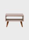Mesa de Centro Retro 60cm Mdf Rosa - On Móveis