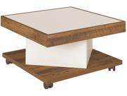 Mesa de Centro Saara Pinho/Off White - Artely