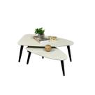 Mesa de Centro Sala Estar Decorativa Sofá Canto Escritório