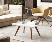 Mesa De Centro Sala Retangular Retro Pes Madeira Mesa De Centro Sala Retangular Retro Pes Madeira