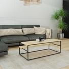 Mesa de Centro Sala Riga Modular Decoração Versátil